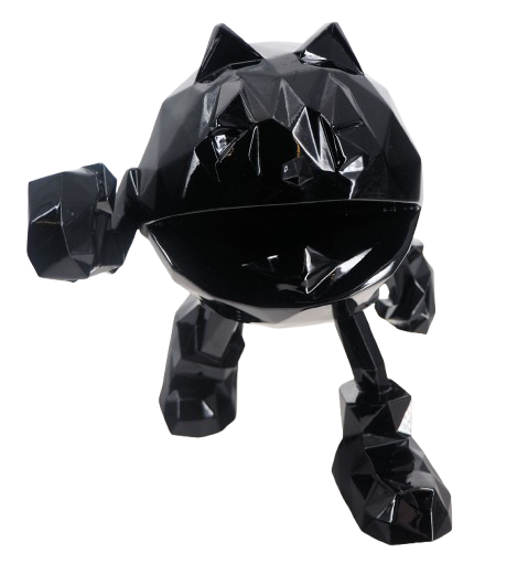 Richard ORLINSKI : Pac-man (Black Edition) - Sculpture originale
