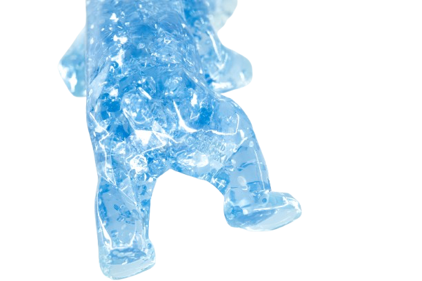 Richard ORLINSKI : Standing Bear (Bear Bubble) - Sculpture originale