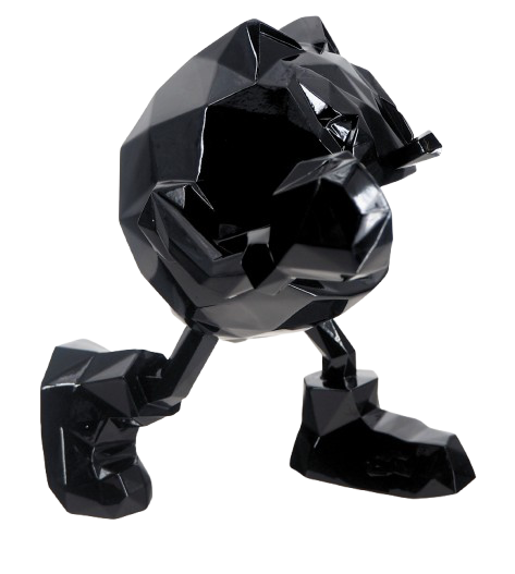 Richard ORLINSKI : Pac-man (Black Edition) - Sculpture originale