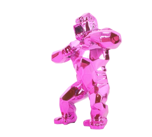 Richard ORLINSKI : Kong Spirit (Pink edition) - Sculpture originale