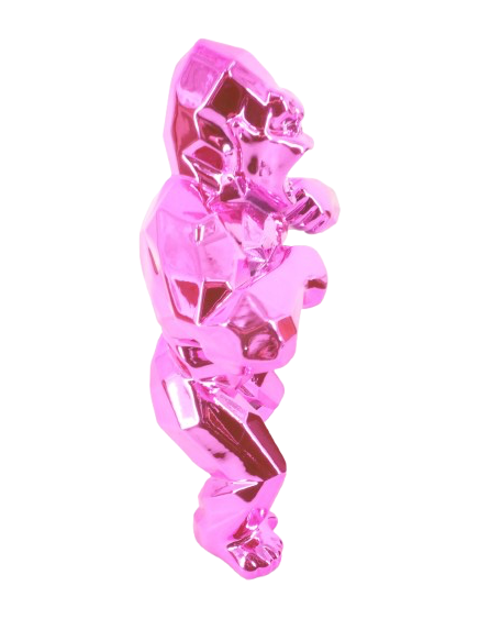 Richard ORLINSKI : Kong Spirit (Pink edition) - Sculpture originale