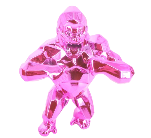 Richard ORLINSKI : Kong Spirit (Pink edition) - Sculpture originale