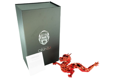 Richard ORLINSKI : Dragon Spirit (Red Edition) - Sculpture originale
