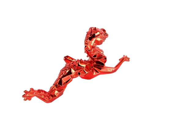 Richard ORLINSKI : Dragon Spirit (Red Edition) - Sculpture originale