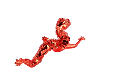 Richard ORLINSKI : Dragon Spirit (Red Edition) - Sculpture originale