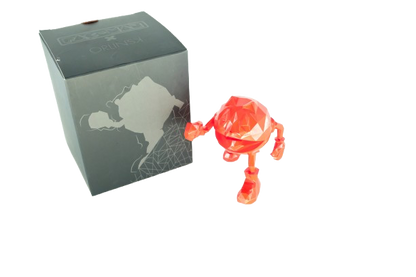 Richard ORLINSKI : Pac-man mini (Red Edition) - Sculpture originale