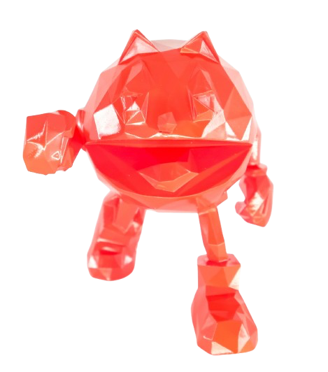 Richard ORLINSKI : Pac-man mini (Red Edition) - Sculpture originale