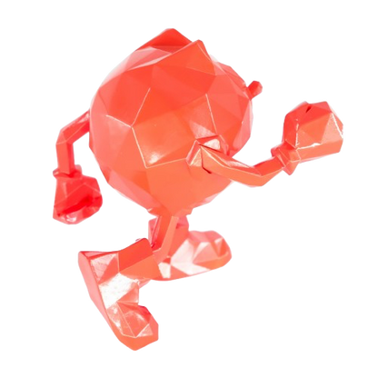 Richard ORLINSKI : Pac-man mini (Red Edition) - Sculpture originale