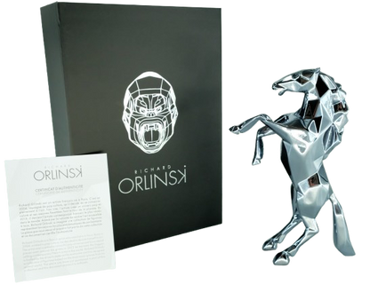 Richard ORLINSKI : Horse Spirit (Pearl Grey Edition) - Sculpture originale
