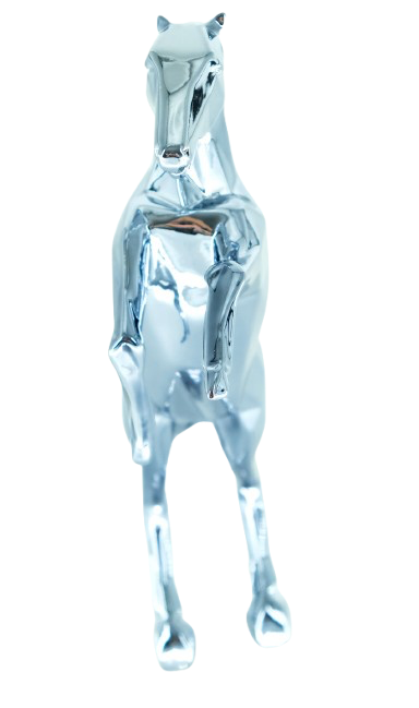 Richard ORLINSKI : Horse Spirit (Pearl Grey Edition) - Sculpture originale