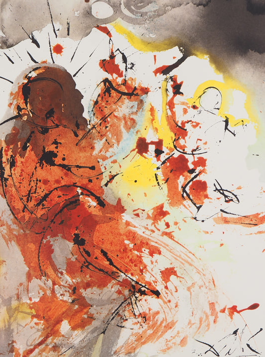 Salvador DALI : La Lumière - Lithographie signée