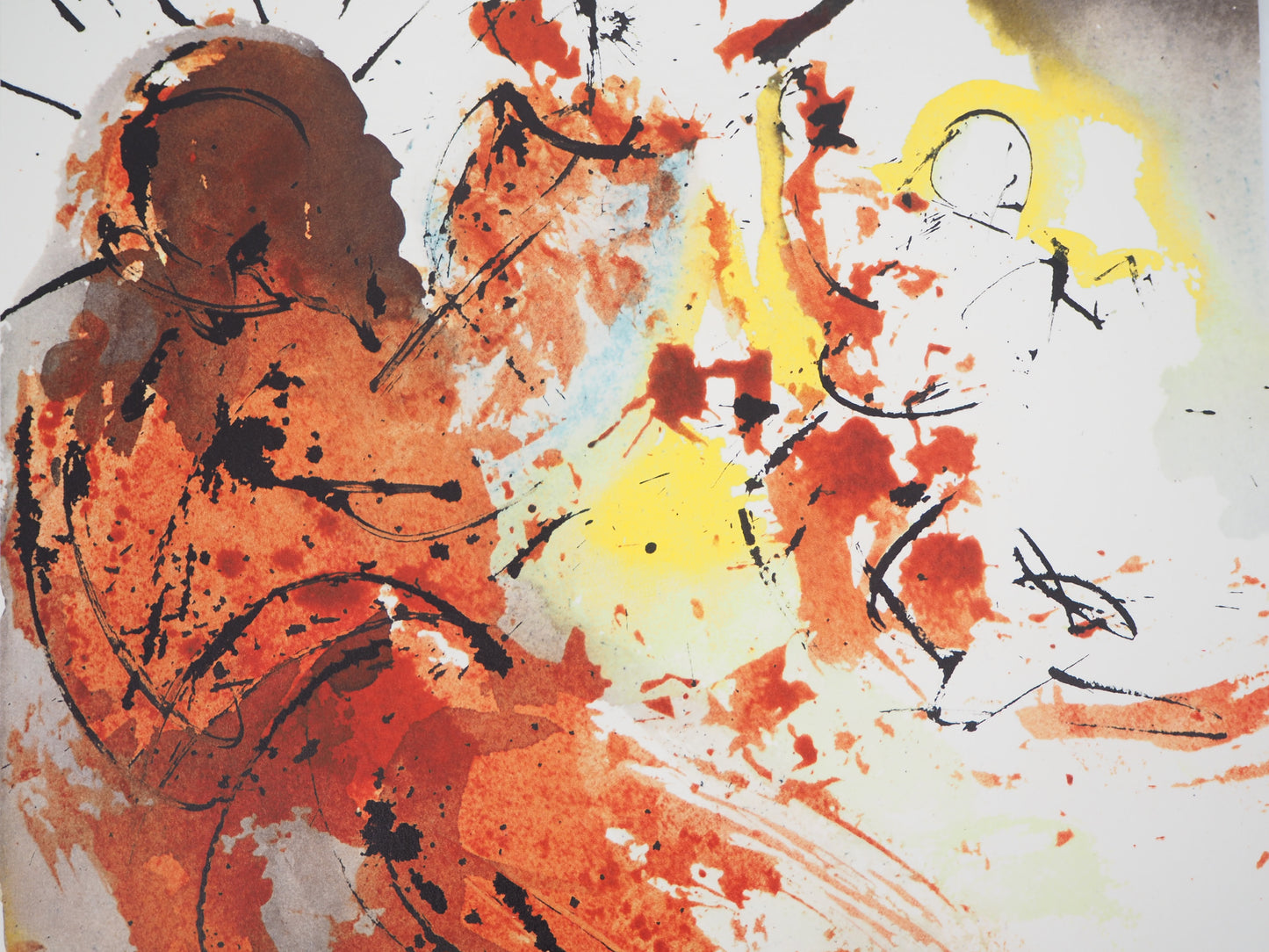 Salvador DALI : La Lumière - Lithographie signée