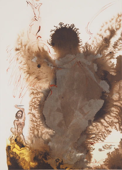Salvador DALI : Abraham - Lithographie signée