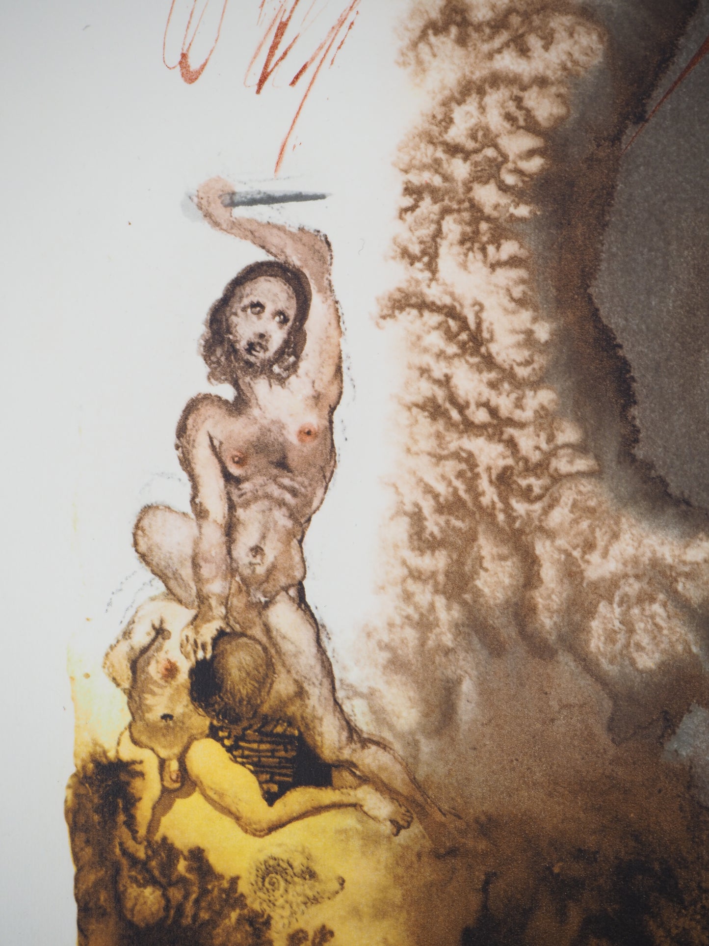 Salvador DALI : Abraham - Lithographie signée
