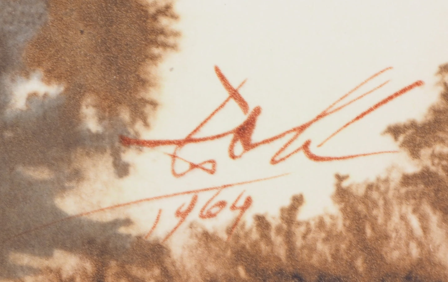 Salvador DALI : Abraham - Lithographie signée