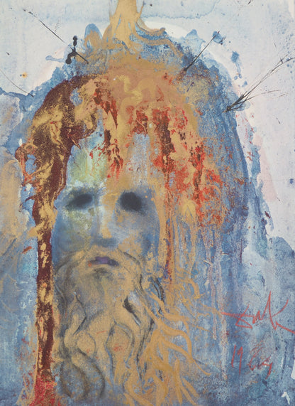 Salvador DALI : Nabuchodonosor roi de Babylone - Lithographie signée