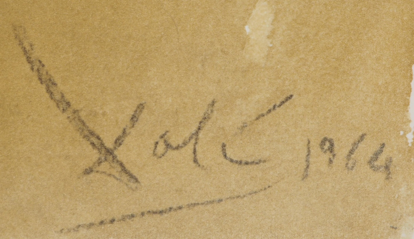 Salvador DALI : L’Amoureux - Lithographie signée