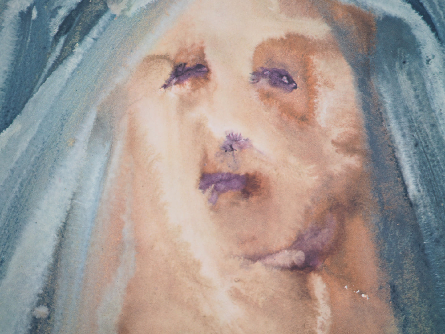 Salvador DALI : La Vierge - Lithographie signée