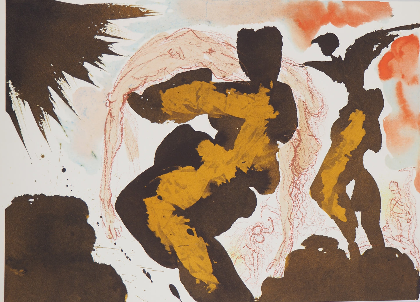Salvador DALI : Corps et Ame - Lithographie