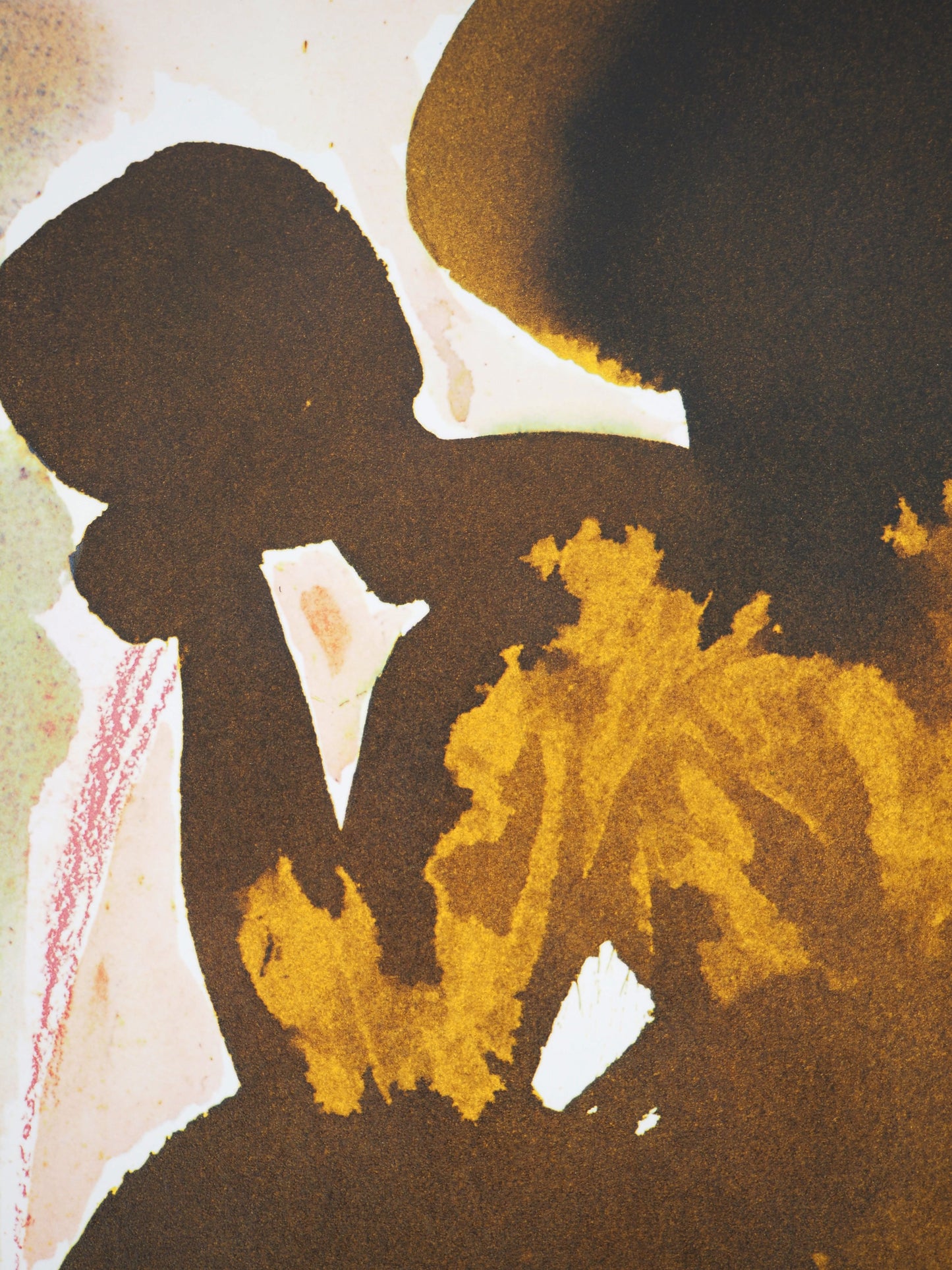 Salvador DALI : L’Ange Noir - Lithographie signée