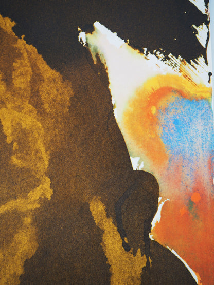 Salvador DALI : L’Ange Noir - Lithographie signée