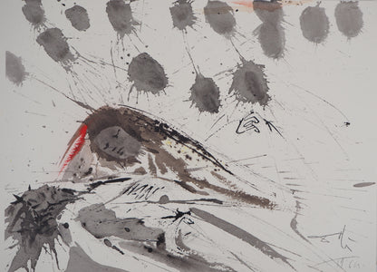 Salvador DALI : La Pietà - Lithographie signée