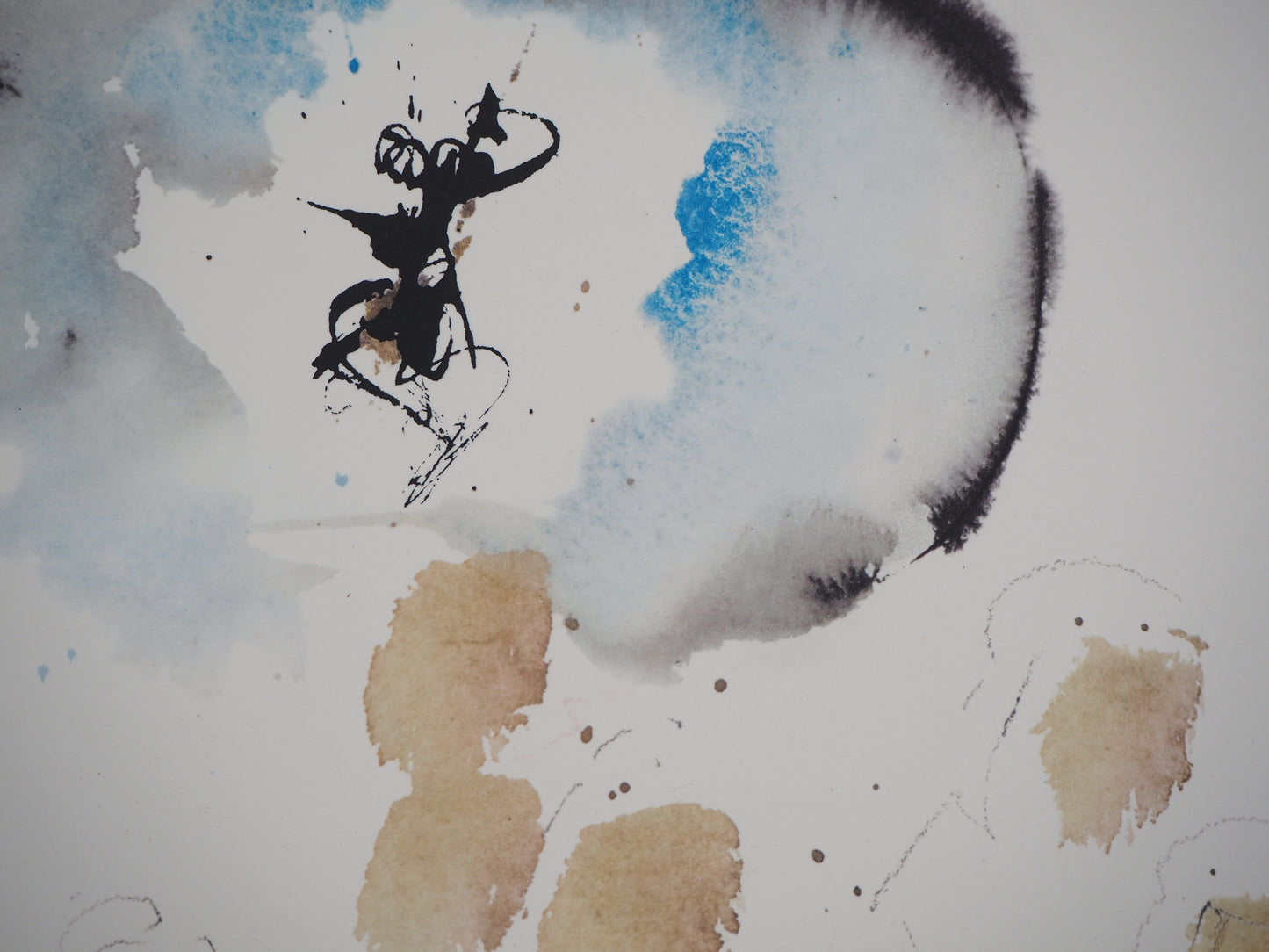 Salvador DALI : Les Marchands du Temple - Lithographie signée