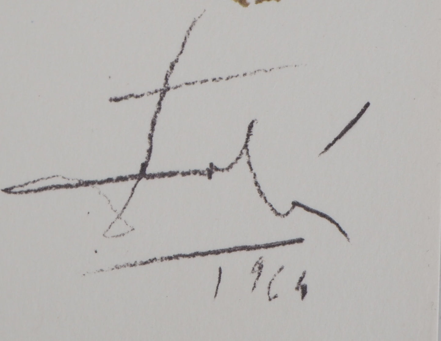 Salvador DALI : Les Marchands du Temple - Lithographie signée