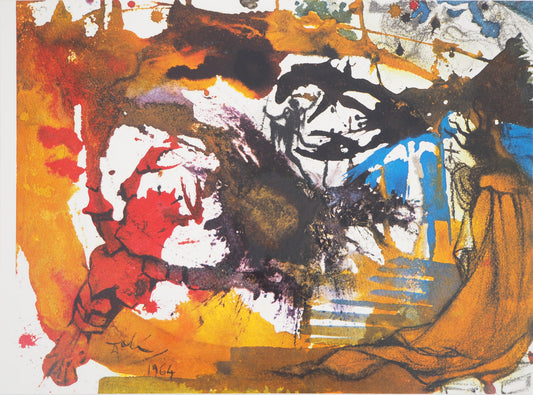 Salvador DALI : Zodiaque - Lithographie signée