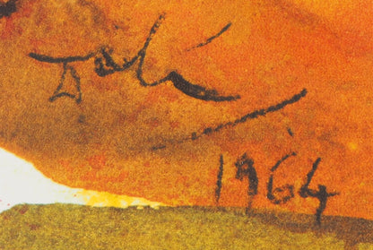 Salvador DALI : Zodiaque - Lithographie signée