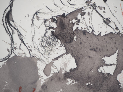 Salvador DALI : Le lion et le boeuf - Lithographie signée