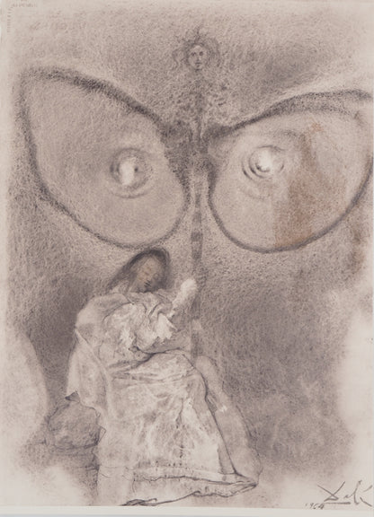 Salvador DALI : La Naissance - Lithographie signée