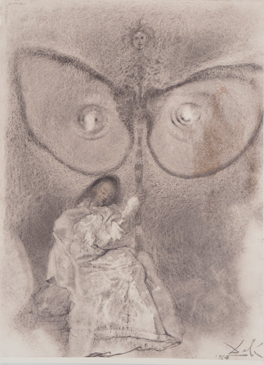 Salvador DALI : La Naissance - Lithographie signée