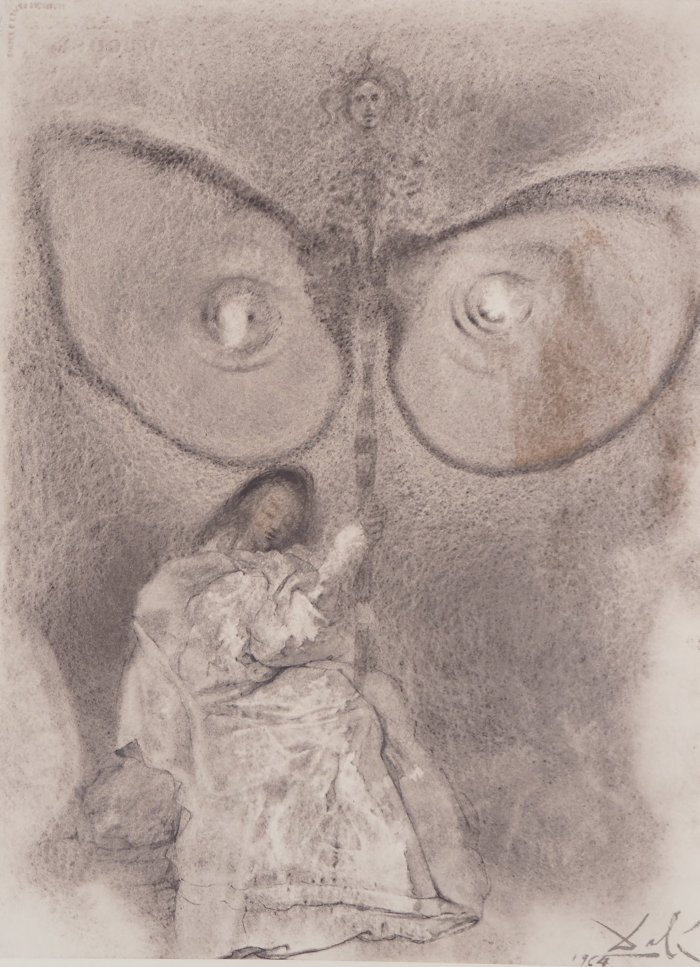 Salvador DALI : La Naissance - Lithographie signée