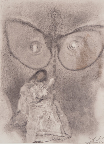Salvador DALI : La Naissance - Lithographie signée