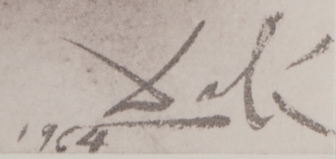 Salvador DALI : La Naissance - Lithographie signée