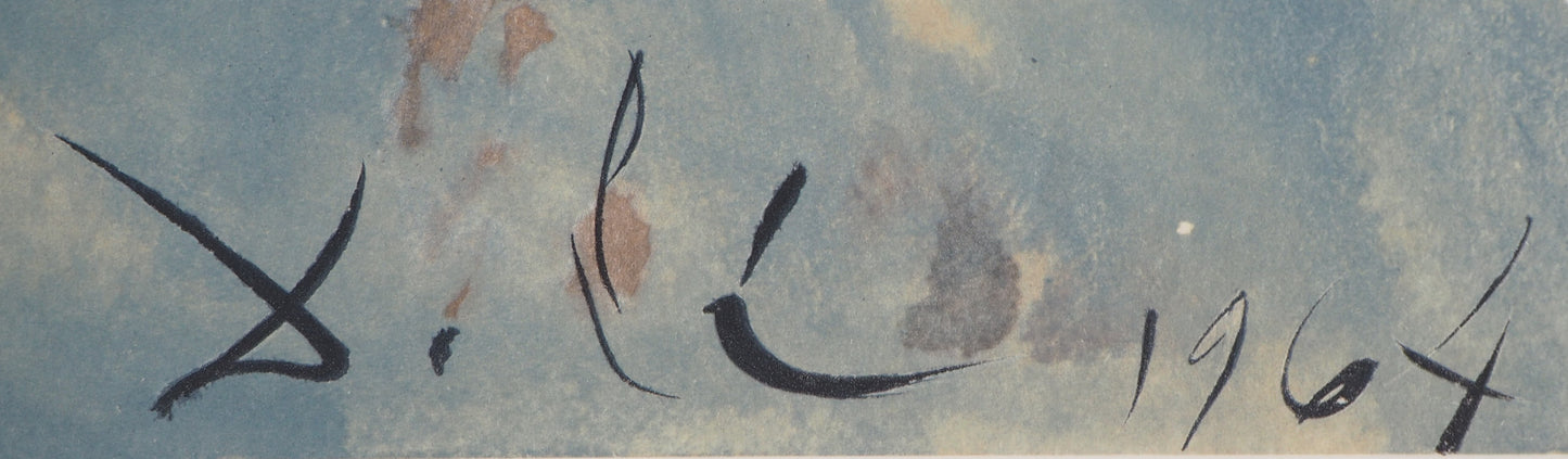 Salvador DALI : L'Annonciation - Lithographie signée