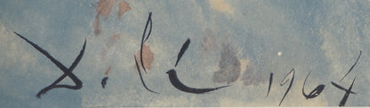 Salvador DALI : L'Annonciation - Lithographie signée
