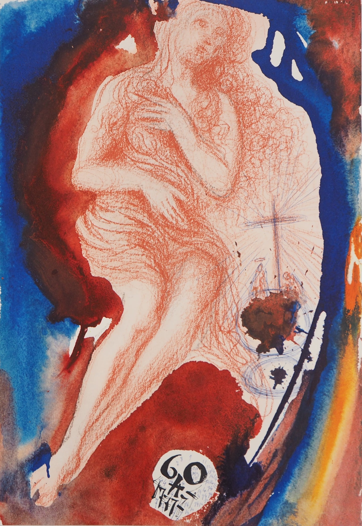 Salvador DALI : Passion féminine - Lithographie