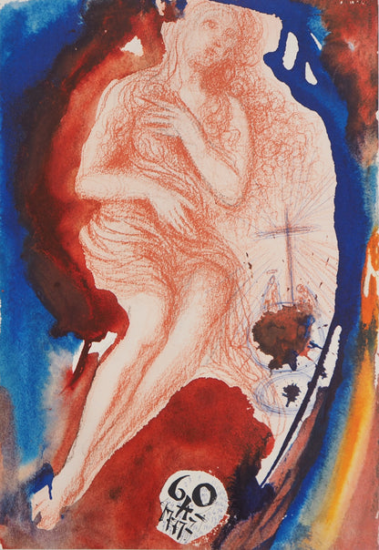 Salvador DALI : Passion féminine - Lithographie