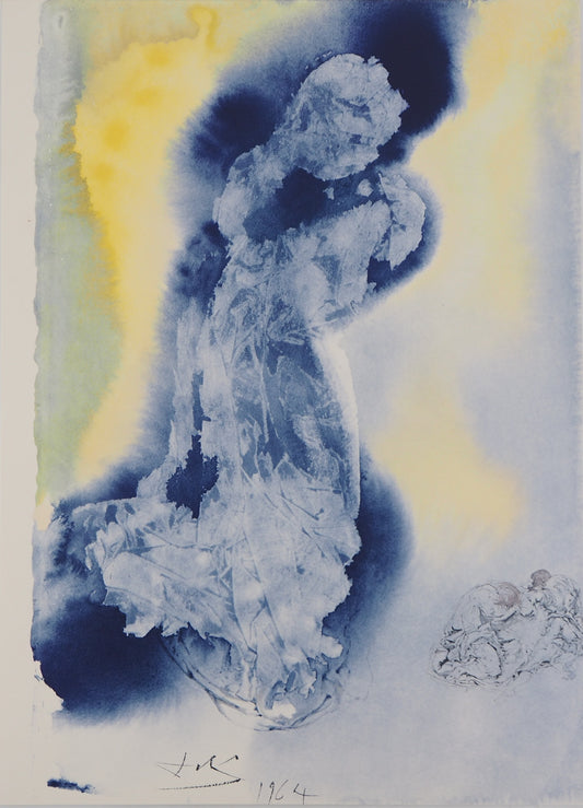 Salvador DALI : L'élévation - Lithographie signée