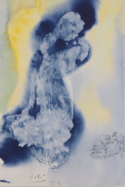 Salvador DALI : L'élévation - Lithographie signée