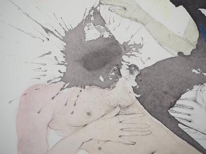 Salvador DALI : La Résurrection - Lithographie signée