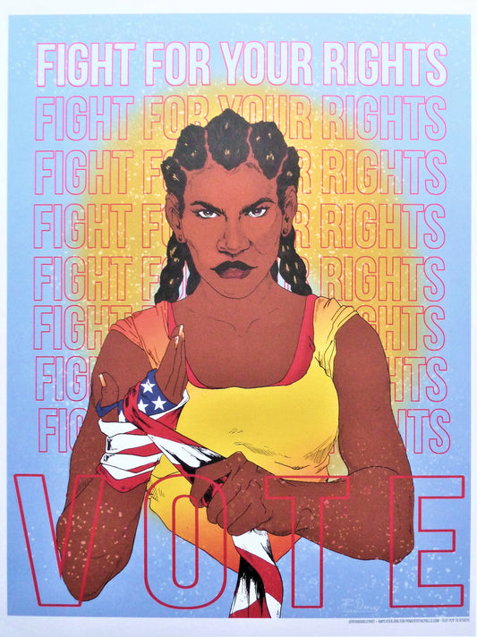 Ryan OAKLEY : Fight for your rights - Affiche originale