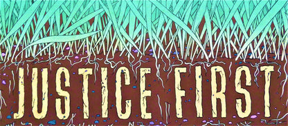 Celeste BYERS : Justice First - Affiche originale