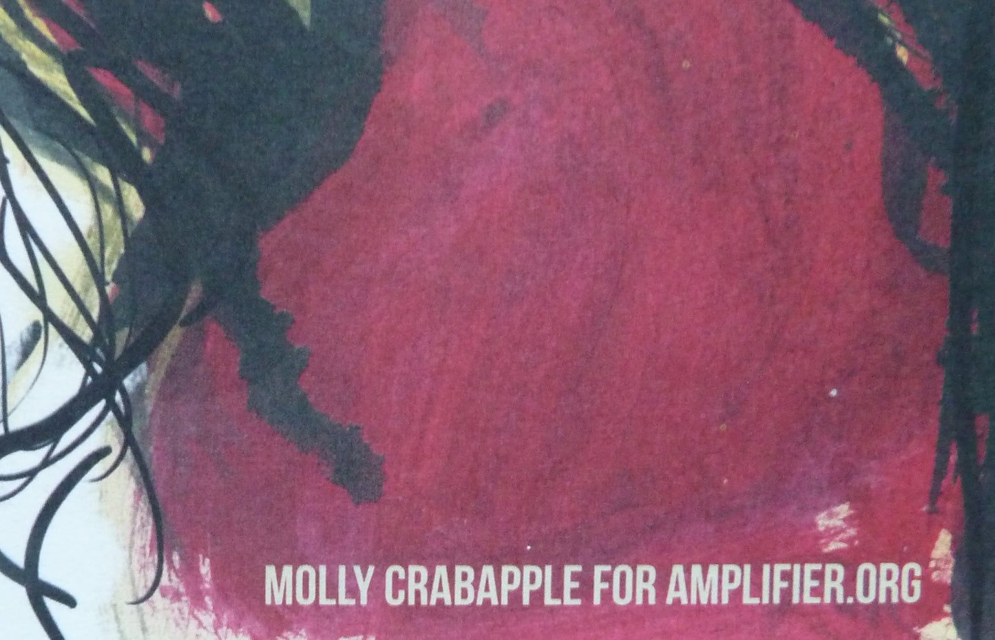Molly CRABAPPLE : Come for one face us all - Affiche originale