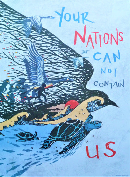 Jess X Snow  : Your nations can not contain us - Affiche originale
