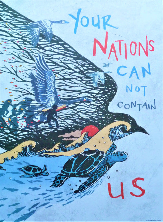Jess X Snow  : Your nations can not contain us - Affiche originale