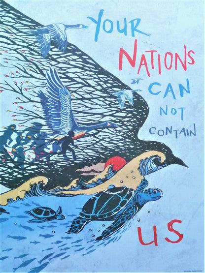 Jess X Snow  : Your nations can not contain us - Affiche originale