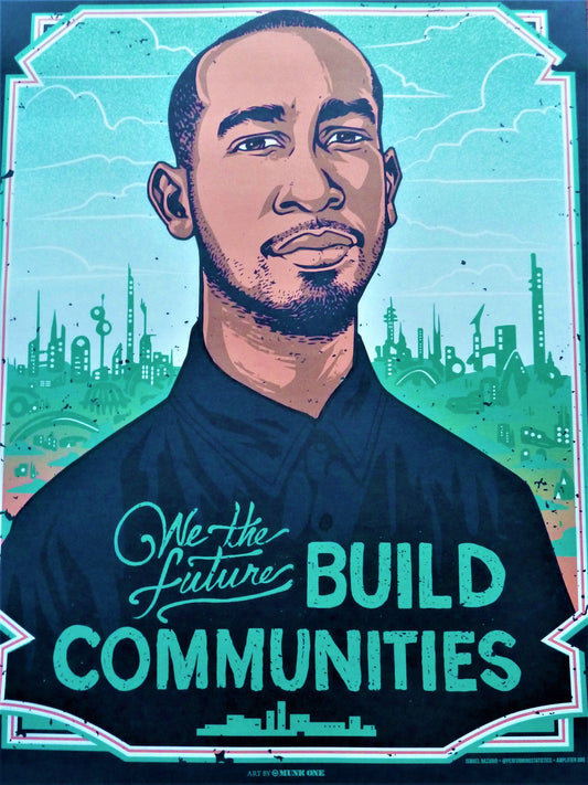 MUNK ONE : We the future build Communities - Affiche originale